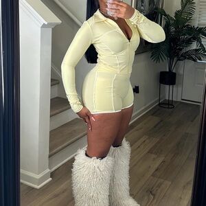 Sculpt Zip-Up Crop Jacket & High-Waist Short Set